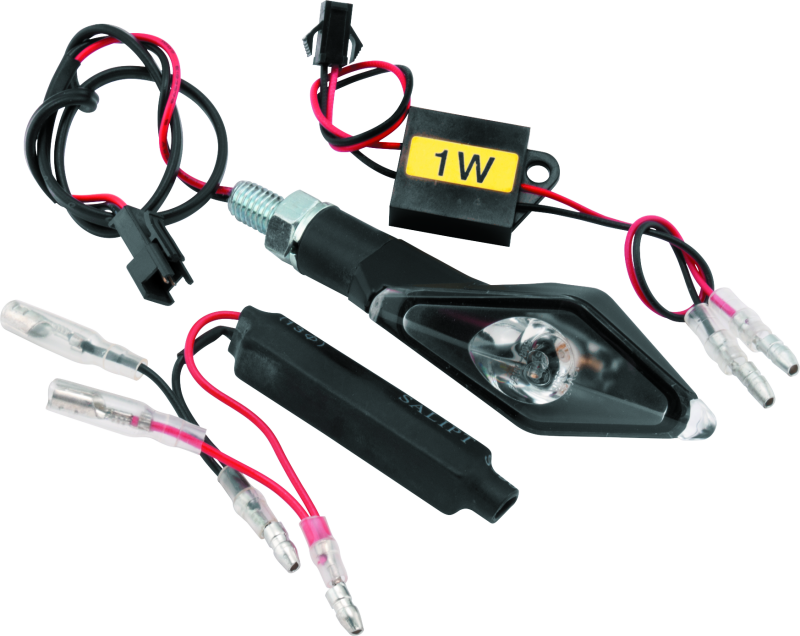 BikeMaster LED Alienangle Pair - Black thumbnail 3