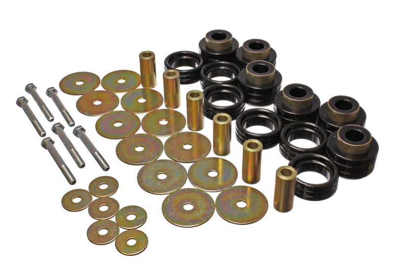 Energy Suspension Body Mount Set Inc. Hardware - Black thumbnail 4