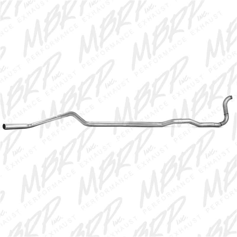 MBRP 88-93 Dodge 2500/3500 Cummins 4WD Turbo Back Single Side Exit No Muffler PLM Series Exhaust thumbnail 7