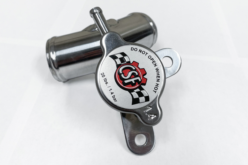 CSF Radiator Filler Necks with Pressure Caps 8044 2013+ Scion Frs/Subaru Brz/Toyota 86 All-Aluminum Neck W/1.4 Bar High Cap thumbnail 6