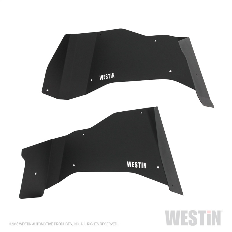 Westin 07-18 Jeep Wrangler JK Inner Fenders - Rear - Textured Black thumbnail 9