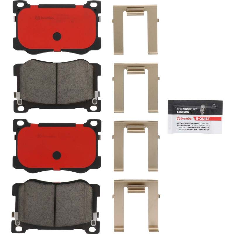 Brembo OE 18-19 Genesis G80 PRIME Ceramic Brake Pad - Front thumbnail 2