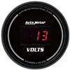 Autometer Black 52.4mm 8-18 Volts Digital Voltmeter Gauge thumbnail 6