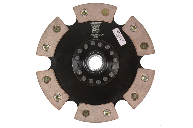 ACT 1986 Honda Accord 6 Pad Rigid Race Disc thumbnail 5