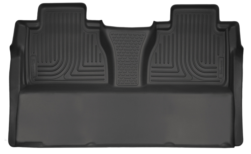 Husky Liners 14-15 Toyota Tundra CrewMax Cab Pickup Weatherbeater Black 2nd Seat Floor Liners thumbnail 6