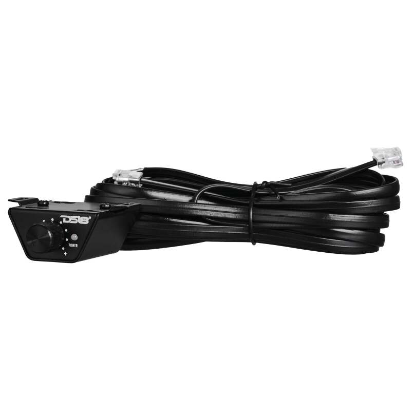 DS18 1-Channel Amp Class D Full-Range Monoblock 5000 Watts RMS/1ohm DPIV1/0 Terminals Included Red