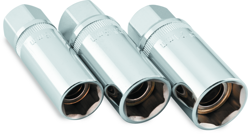 BikeMaster Sparkplug Socket Set Magnetic 16/18/22mm thumbnail 2
