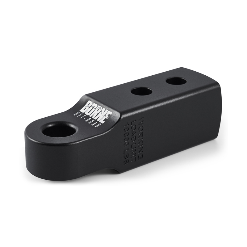 Borne Off-Road CNC Hitch Receiver Shackle 2in Black thumbnail 2