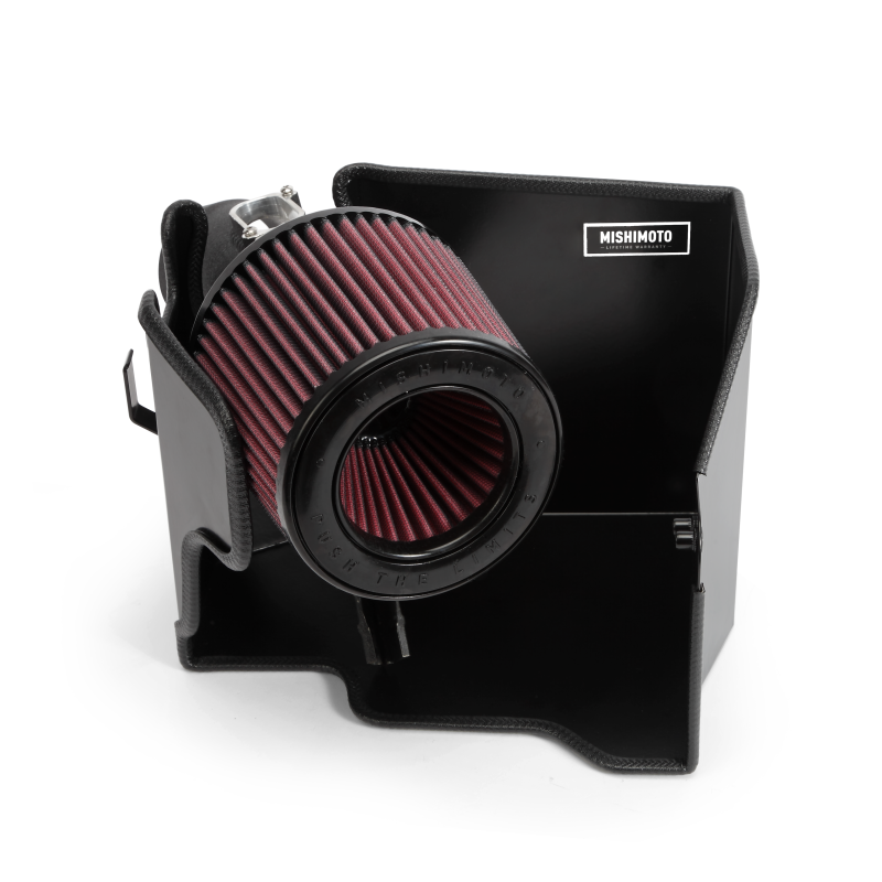 Mishimoto 14-16 Mini Cooper S 2.0L Performance Air Intake Kit - Wrinkle Black thumbnail 9
