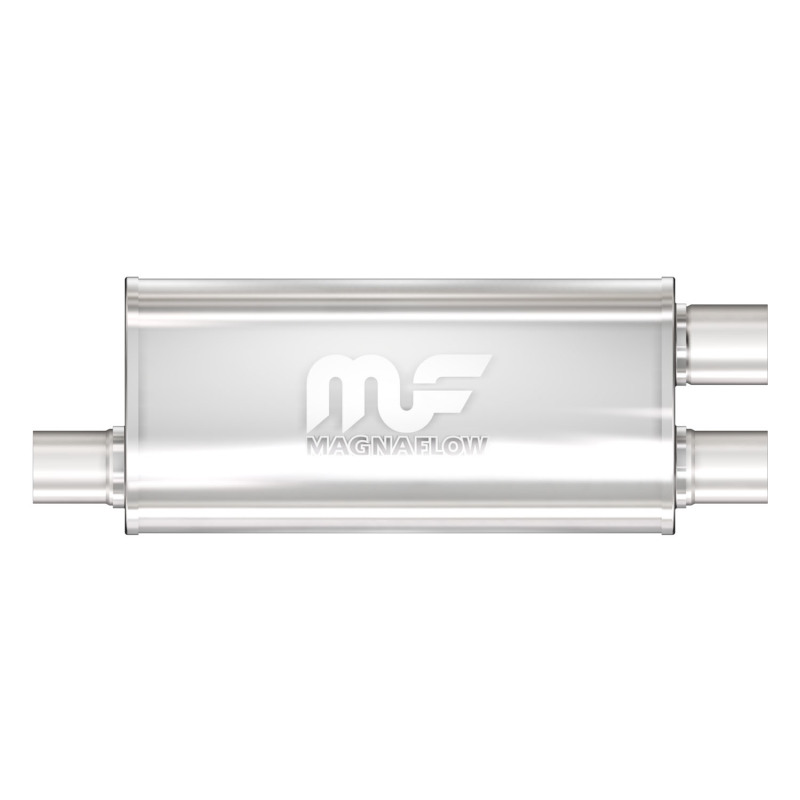 MagnaFlow Muffler Mag SS 18X5X8 2.5X2.25/2.25 thumbnail 4