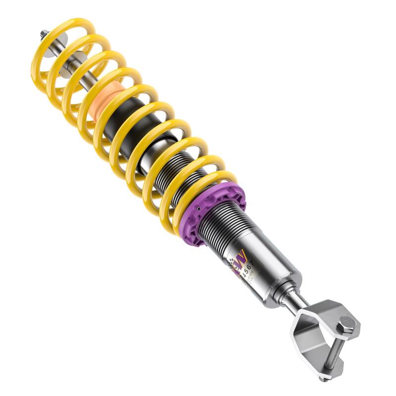 KW Variant 3 Coilover Kits for 1992-1995 CIVIC, 1993-1997 CIVIC DEL SOL - 35250002 Kits, 3, 1.7 2.9 in. Lowered Front and Rear, Shocks, Yellow Powdercoated Springs, use on Honda®, Kit thumbnail 9