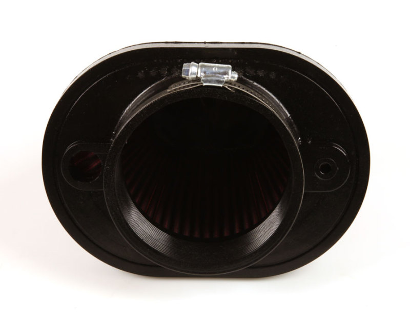K&N Universal Chrome Filter-Oval Tapered 4in Flg ID x 5.375in Base O/S W x 3.313in Top O/S W thumbnail 9