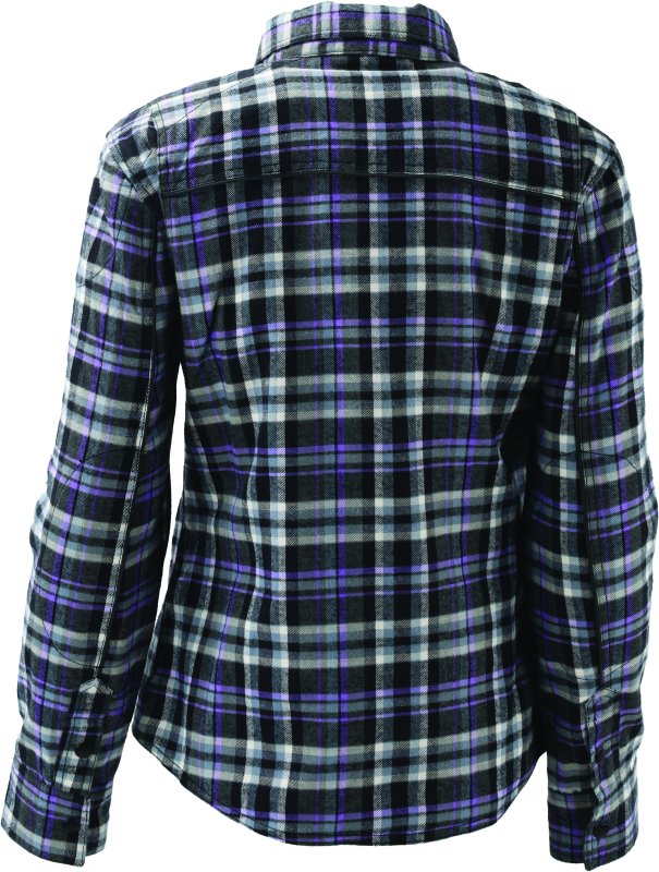 Kuryakyn Leather By River Road Cameo Flannel Moto Shirt Womens - Small thumbnail 5