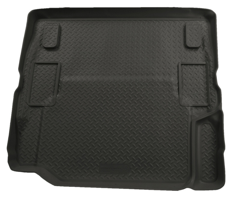 Husky Liners 07-10 Jeep Wrangler Classic Style Black Rear Cargo Liner thumbnail 6