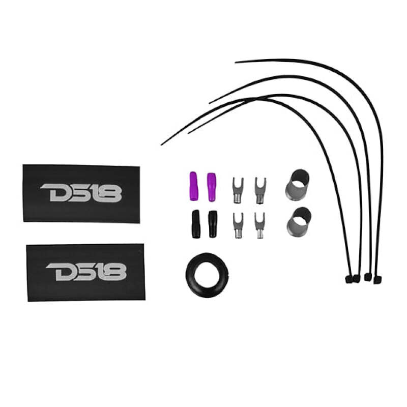DS18 0-GA Amplifier Install Kit Advance- Purple thumbnail 6
