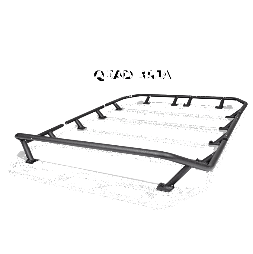 Go Rhino SRM300 Dual Rail Kit (For 80x40in. Rack) - Tex. Blk (Rails ONLY - Req. Platform) thumbnail 7