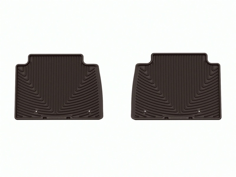 WT Rubber Mats - Rear - Cocoa