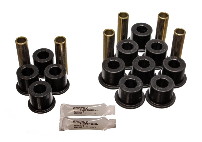 Energy Suspension 97-04 Dodge Dakota 2WD / 87-04 4WD Black Rear Leaf Spring Bushing Set thumbnail 4