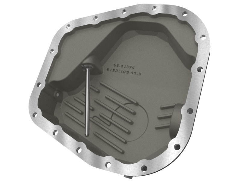 aFe POWER Pro Series Rear Diff Cover Black w/ Machined Fins Ford F-250/350 23-26 (Sterling 11.6) thumbnail 5
