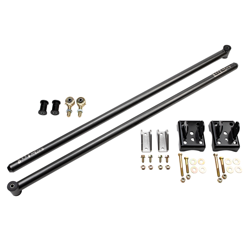 Wehrli 01-11 Chevy & GM Duramax 60in Traction Bar Kit RCLB/CCSB/ECSB, Flat Black