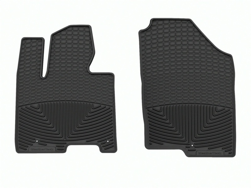WT Rubber Mats - Front - Blk