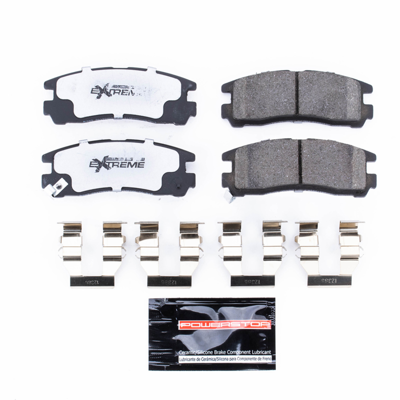 Power Stop 95-05 Chrysler Sebring Rear Z26 Extreme Street Brake Pads w/Hardware thumbnail 2