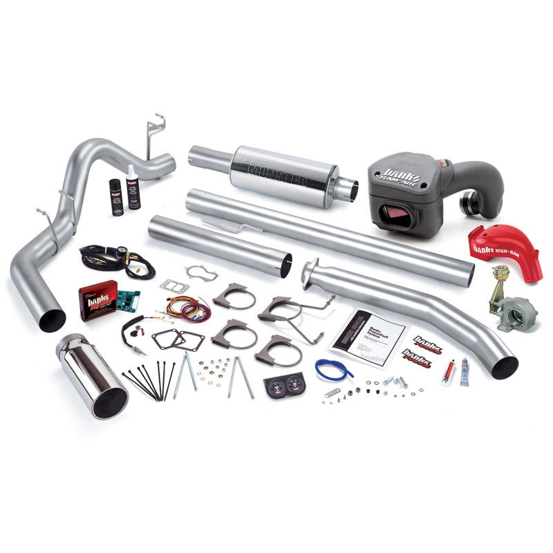 Banks Power 02 Dodge 5.9L 245Hp Ext Cab PowerPack System - SS Single Exhaust w/ Chrome Tip
Performance System