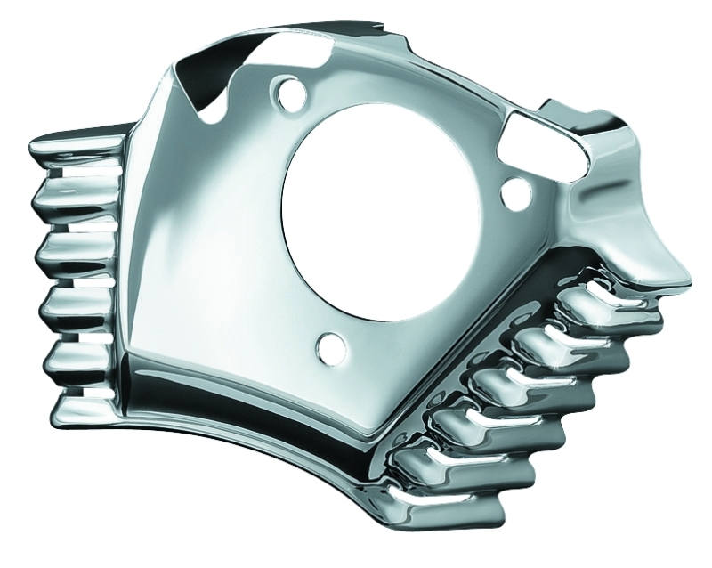 Kuryakyn Throttle Servo Motor Covers 8657 Exterior Trim Accent, Motor, Aluminum, Chrome, Harley-Davidson®, Each thumbnail 2