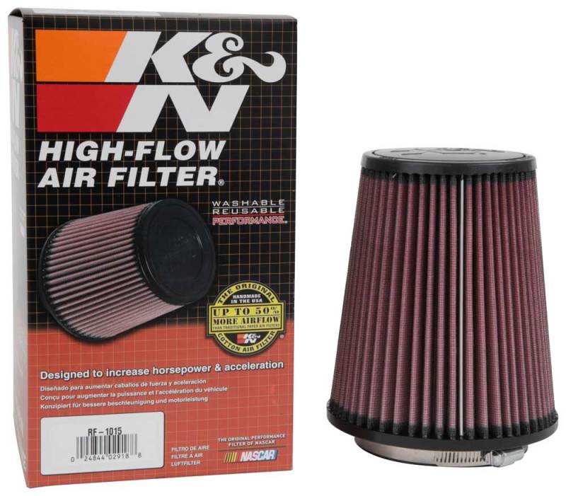K&N 6 inch OD-Base 4 1/2 inch OD-Top 7 Inch H Round Tapered Universal Air Filter thumbnail 7