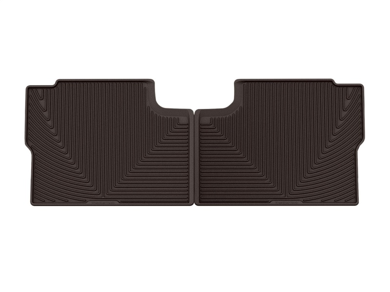 WT Rubber Mats - Rear - Cocoa