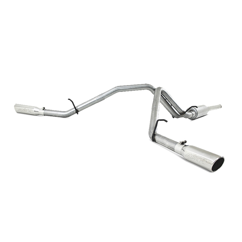 MBRP 2009 Chev/GMC 1500 4.8/5.3L EC/CC (excluding 8 bed) Cat Back Dual Split Side thumbnail 2