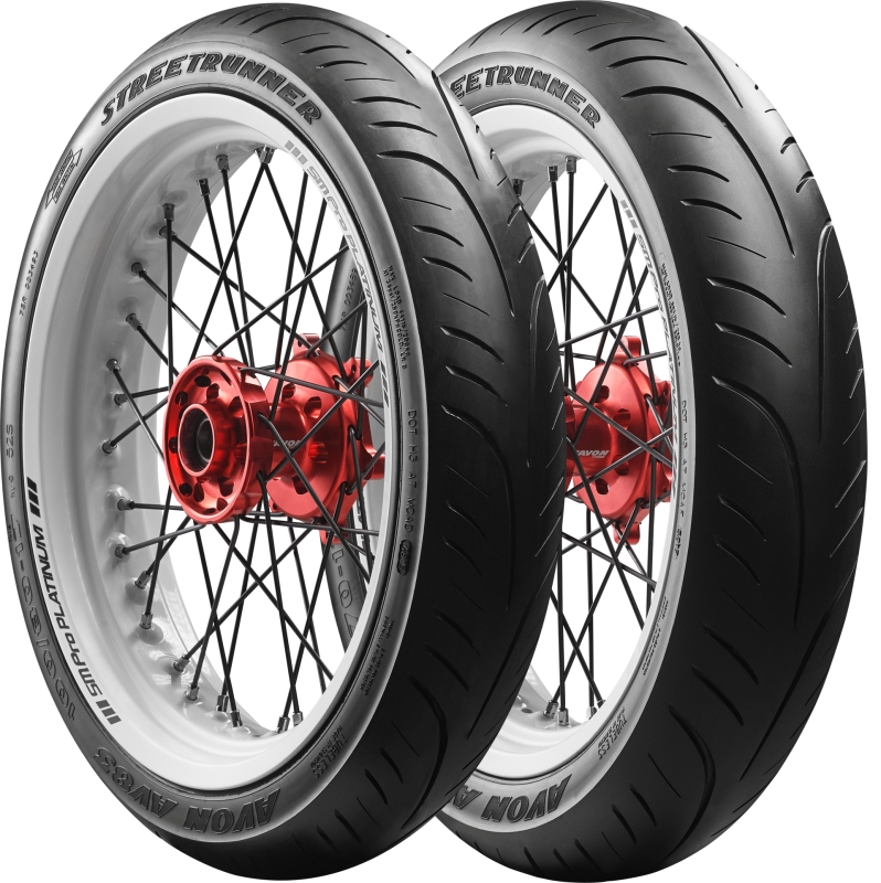 Avon Streetrunner AV83 Front Tire - 80/100-17 53S TL
