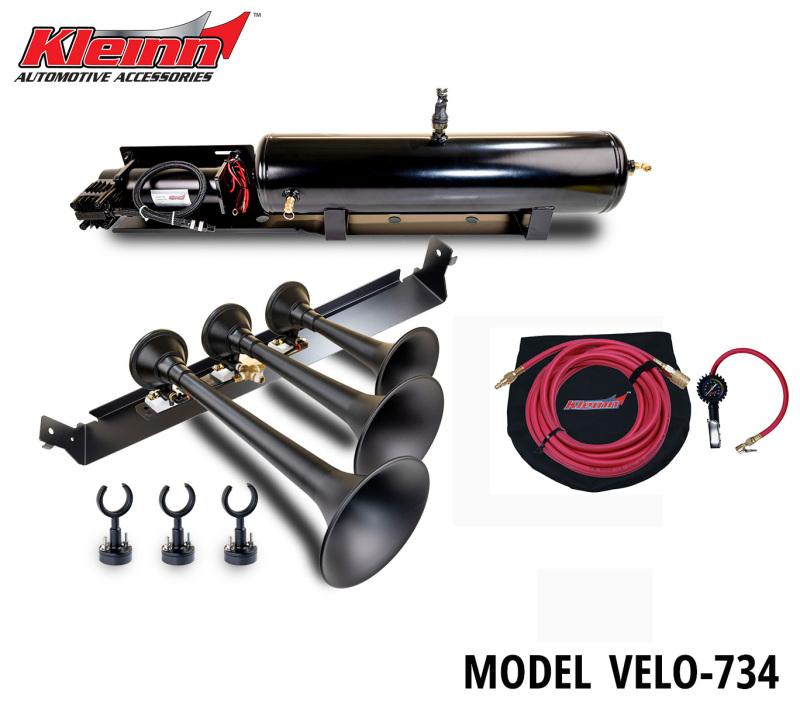 Kleinn 09-14 Ford F-150/ Raptor Onboard Air System w/ Model 730 Horns thumbnail 5