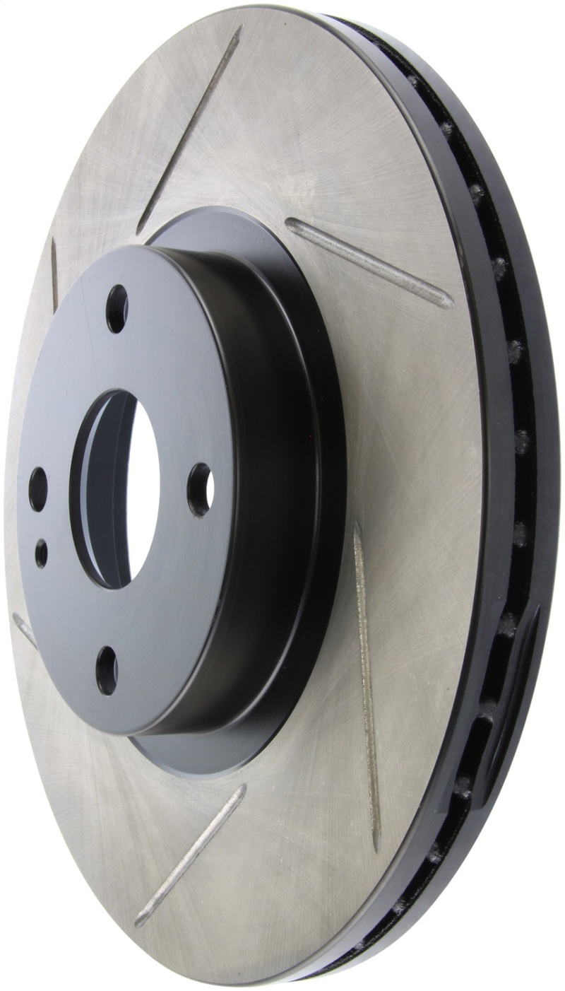 StopTech Power Slot 01-05 Mazda Miata Sport Suspension/Turbo SportStop Slotted Front Right Rotor thumbnail 4