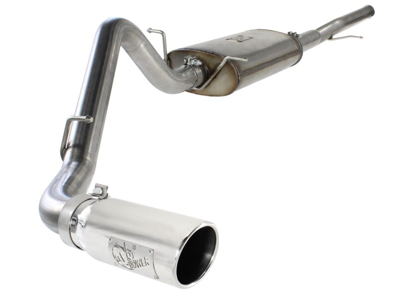 aFe MACH Force XP Exh CB, Stainless steel GM Silverado/Sierra 1500 2014 V*-5.3/6.2L Polished tip thumbnail 2
