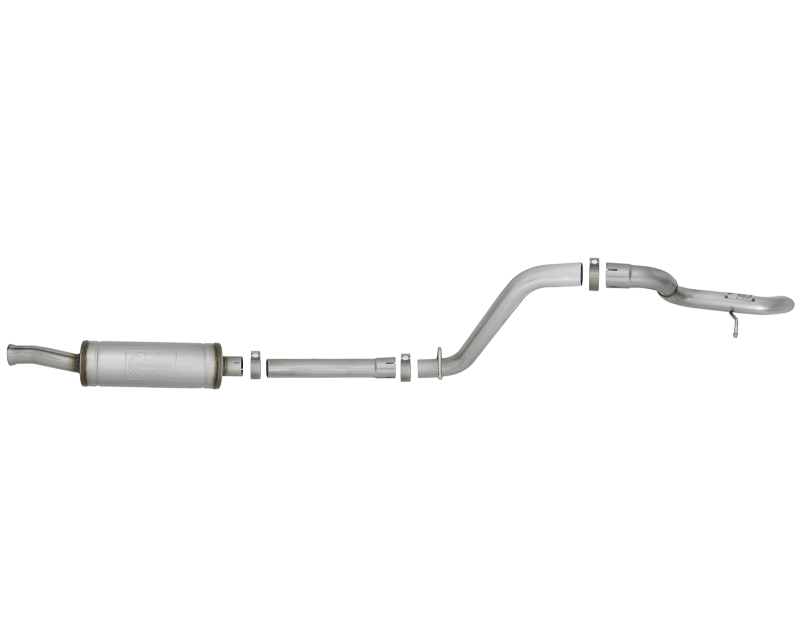 aFe MACH Force-Xp 2.5in 409SS Axle-Back Hi-Tuck Exhaust System 18-20 Jeep Wrangler (JL) V6 3.6L thumbnail 4