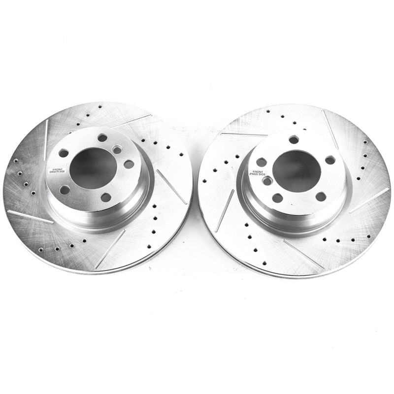 Power Stop 14-15 BMW 228i Front Evolution Drilled & Slotted Rotors - Pair thumbnail 2