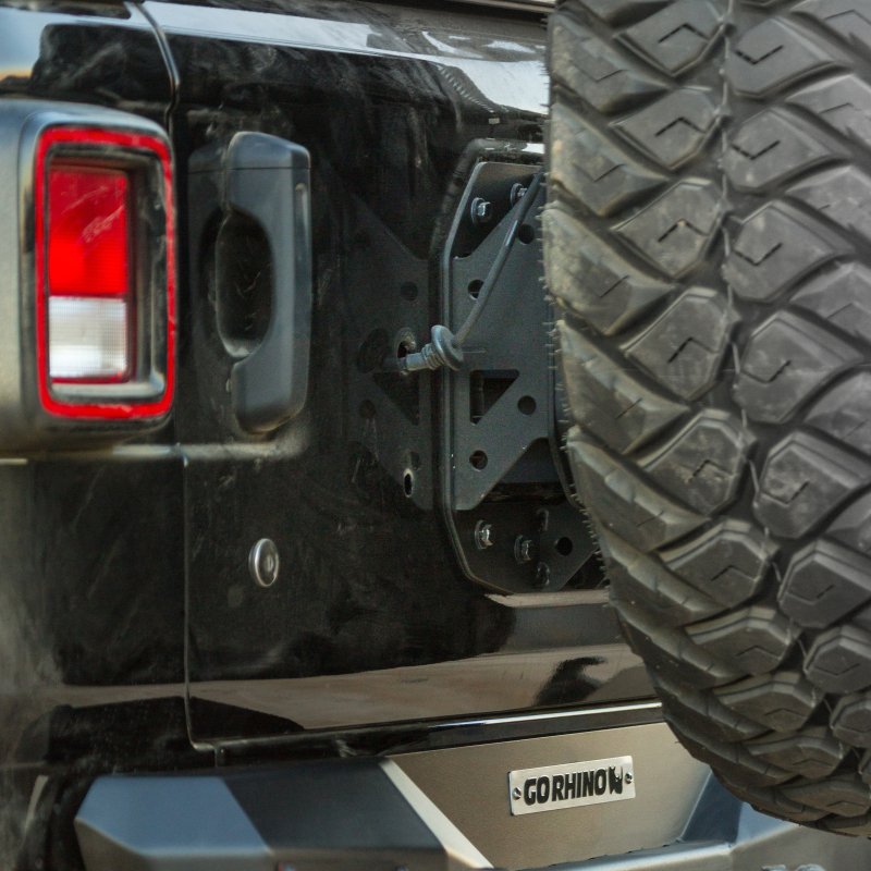 Go Rhino 18-20 Jeep Wrangler JL/JLU Rockline Spare Tire Relocation thumbnail 6