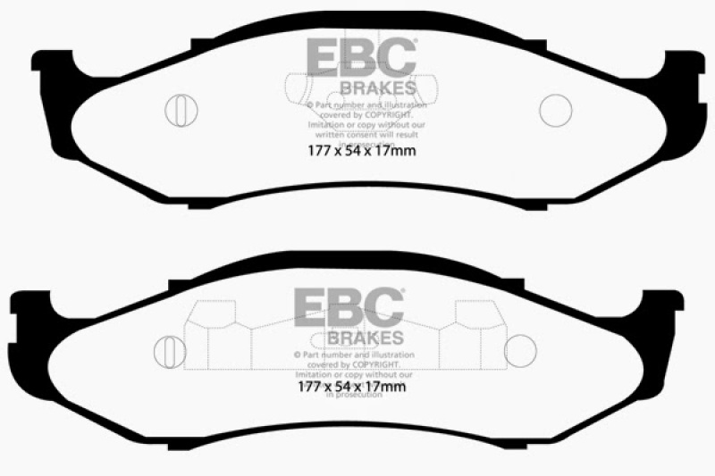 EBC GD Sport Front Rotors (305x26mm) | 99-02 Jeep Grand Cherokee 4.0 ATE