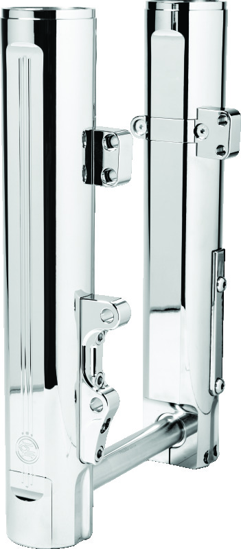 Performance Machine Dyna and M8 Softail Lower Leg Assembly 49mm - Chrome