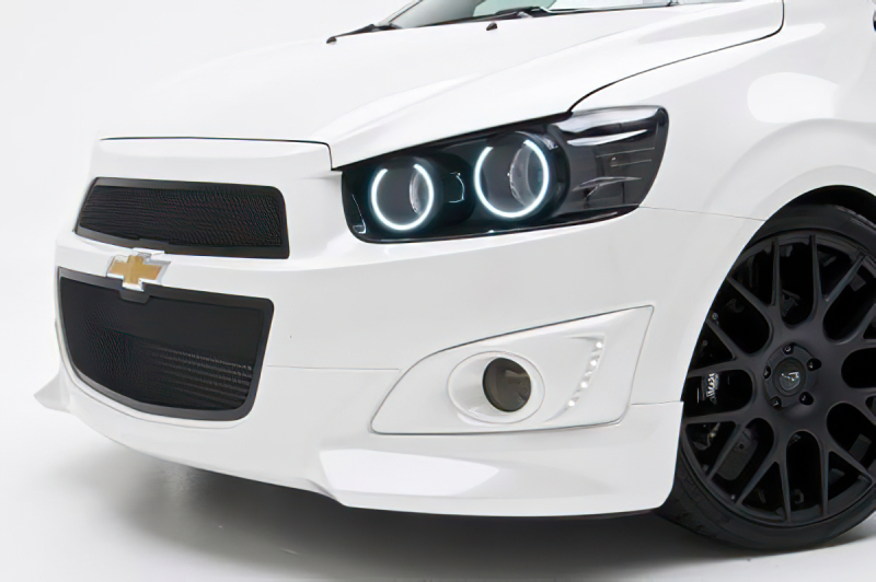 Oracle 12-16 Chevrolet Sonic LED Headlight Halo Kit - Blue thumbnail 4