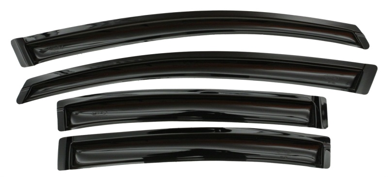 AVS 12-15 Honda Civic Ventvisor Outside Mount Window Deflectors 4pc - Smoke thumbnail 5