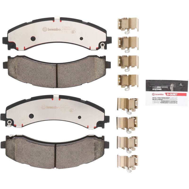 Brembo OE 19-21 RAM 3500 PRIME Ceramic Brake Pad - Rear thumbnail 2