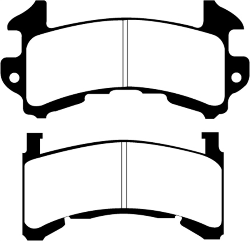 EBC 79-85 Buick Riviera (Fwd) 3.8 Turbo Ultimax2 Rear Brake Pads thumbnail 2