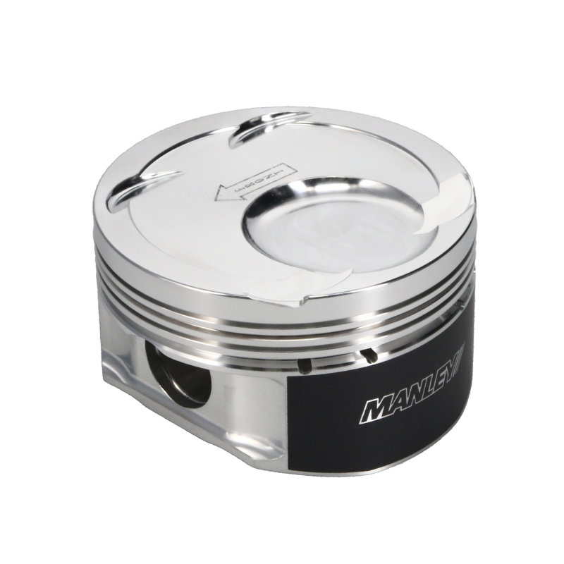 Manley Ford 3.5L Ecoboost 3.642in Bore 1.239in Comp Height -8.5cc Dish Extreme Duty Piston Set thumbnail 2