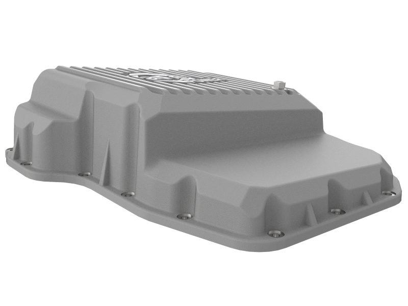 aFe Transmission Pan Raw w/ Machined Fins 13-19 Dodge Diesel Trucks L6-6.7L (td) thumbnail 7