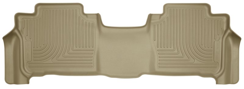 Husky Liners 13-16 Lexus LX570 / 13-16 Toyota Land Cruiser WeatherBeater 2nd Row Tan Floor Liners thumbnail 3