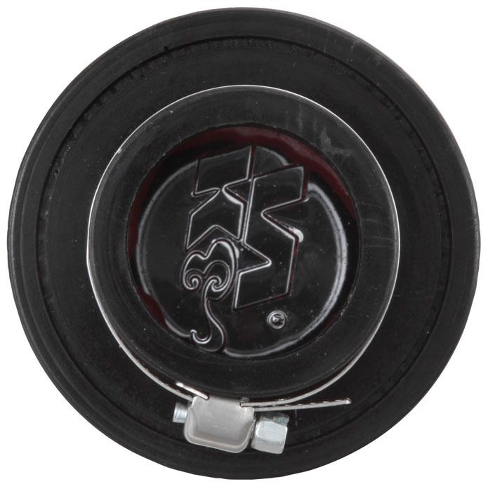 K&N 1.5in Flange ID x 3in OD x 2.5in H Chrome Finish Rubber Base Crankcase Vent Filter thumbnail 3