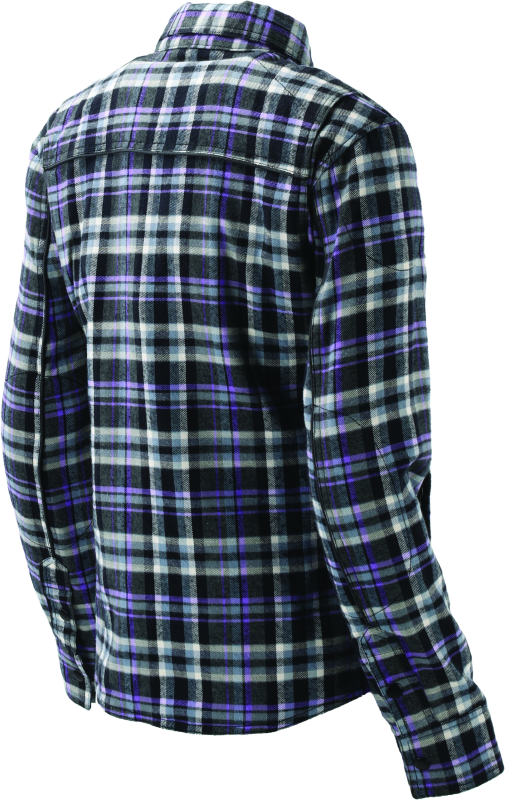 Kuryakyn Leather By River Road Cameo Flannel Moto Shirt Womens - Small thumbnail 6