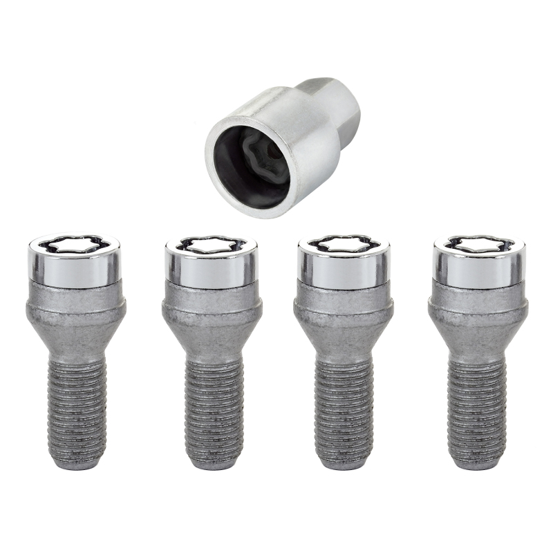 Cone Seat Style Wheel Lock Bolts-Chrome